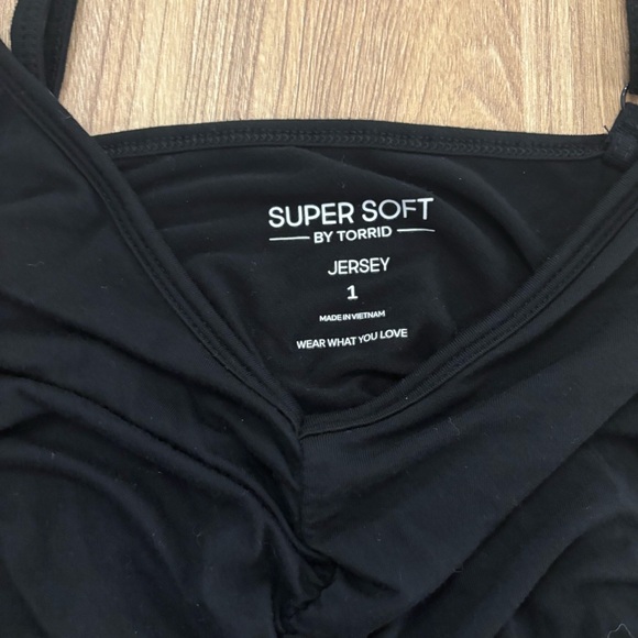 Torrid Black Ruched Camisole - Picture 4 of 8